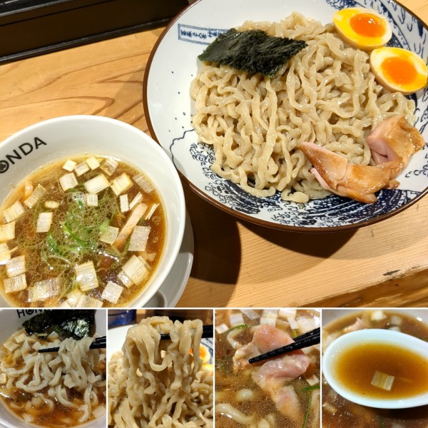「自家製手揉みつけめん(上・大盛)　1500円」@本田麺業 神田西口駅前店の写真
