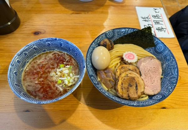 「【土日限定】濃厚えびつけめん」@麺処はなぶさの写真