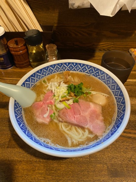 「らーめん(大盛) + 味玉」@燦燦斗の写真