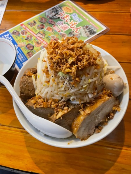 「肉増し野菜増し豚野菜ラーメン」@ラーメン ふたつ矢の写真