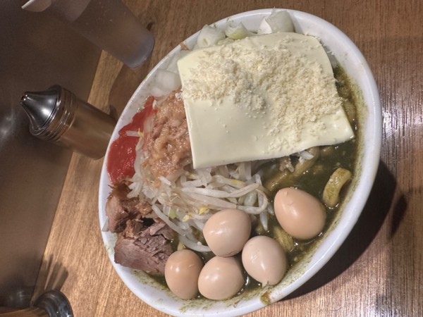 「限定カレーラーメン」@MEN YARD FIGHTの写真