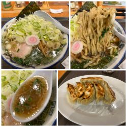 ニラネギそば 並890円 餃子 340円