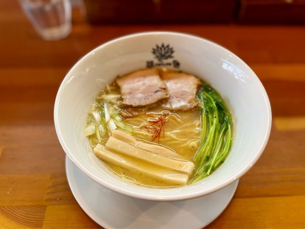 「細麺　塩らぁめん」@らぁめん 翠蓮の写真