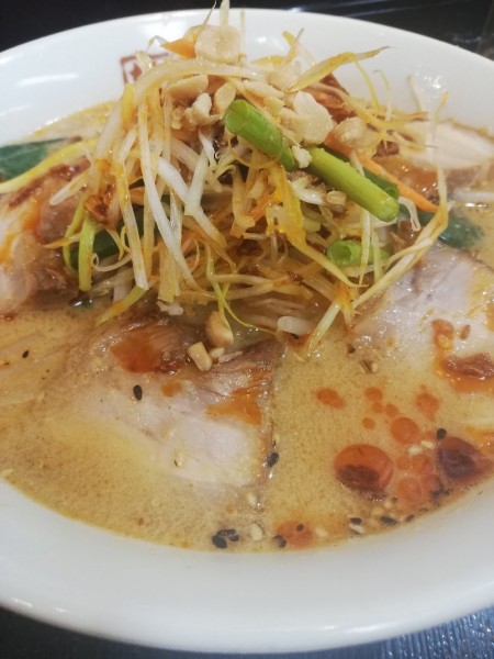 「焦がしごまみそラーメン」@喜多方ラーメン 坂内 京橋店の写真