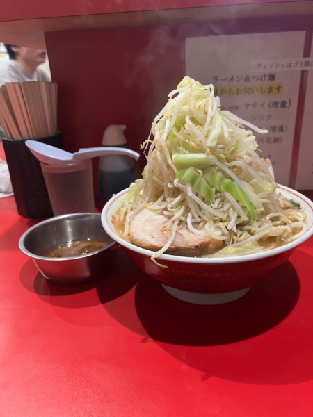「大ラーメン豚1枚(¥1000)」@ラーメン英二の写真