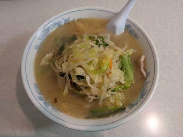 「湯麺(タンメン)：850円」@福楽園の写真