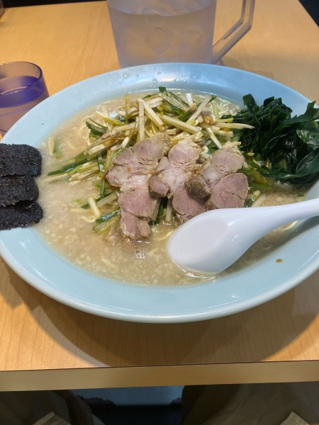 「ラーメン　中　ネギ」@ラーメン関口の写真