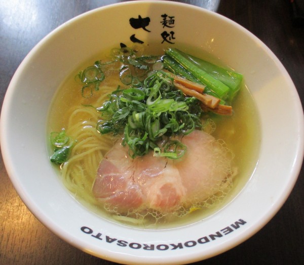 「塩ラーメン　950円」@麺処 さとう 桜新町店の写真
