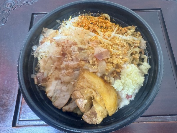 「テイクアウトまぜそば小」@麺屋 桐龍の写真