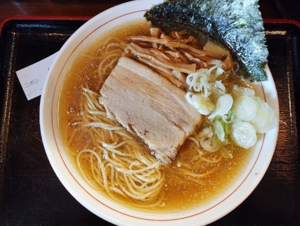 「濃いダシ煮干醤油」@東日本ラーメン研究所の写真