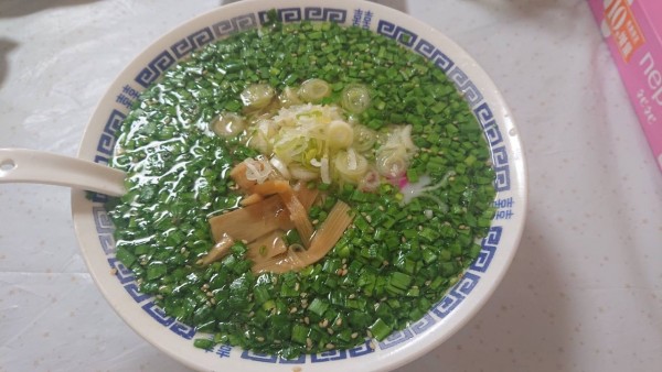 「にらしおらーめん　850円」@けいこのぎょうざやの写真