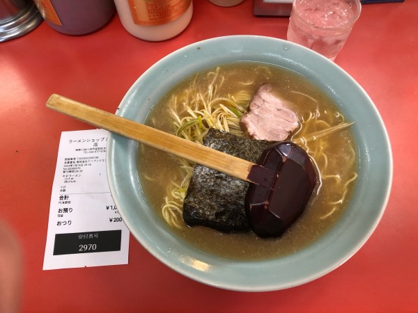 「ネギラーメン」@ラーメンショップ 川崎水沢店の写真