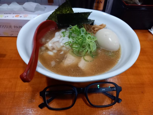 「特製煮干し中華そば」@麺屋 銀星 穴守稲荷店の写真