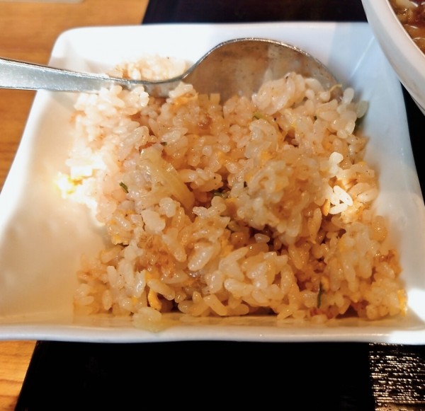 「日替定食Ｆ(広東ラーメン＋ミニチャーハン)」@火麒麟酒場 高田馬場店の写真