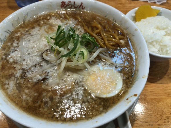 「ラーメン➕メシ小」@ラーメン あらしんの写真