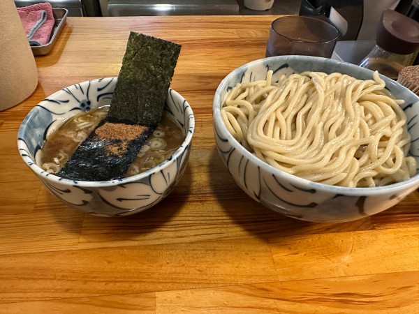 「つけ麺並み　900円」@自家製麺 然の写真
