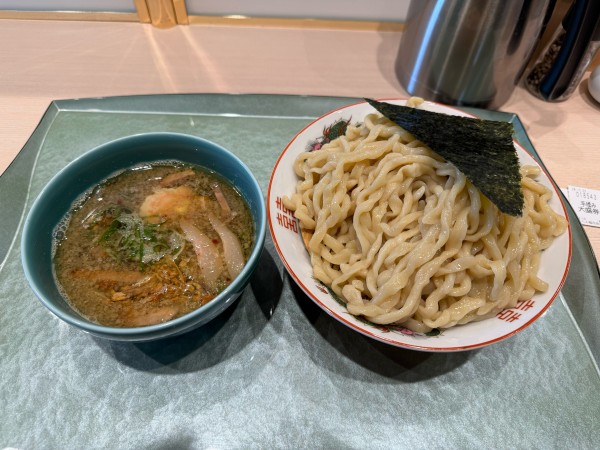「【限定】極太手揉みつけそば」@らぁ麺 花萌葱の写真