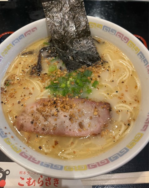 「ミニラーメン(680円)」@熊本ラーメン こむらさき 新横浜店の写真