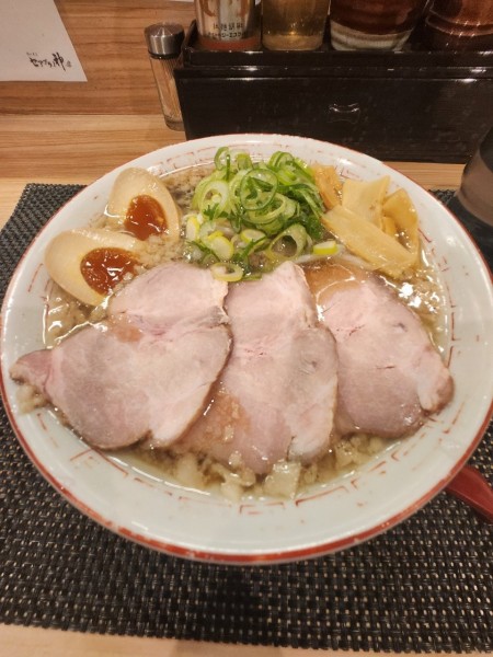 「味玉背脂中華そば🍜」@セアブラノ神 伏見剛力の写真