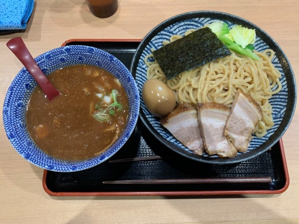 「味玉チャーシューつけ麺」@汁麺屋 胡座の写真