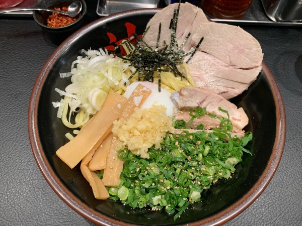 「油そば並スペシャルトッピングB」@油そば 東京油組総本店 つくば谷田部組の写真