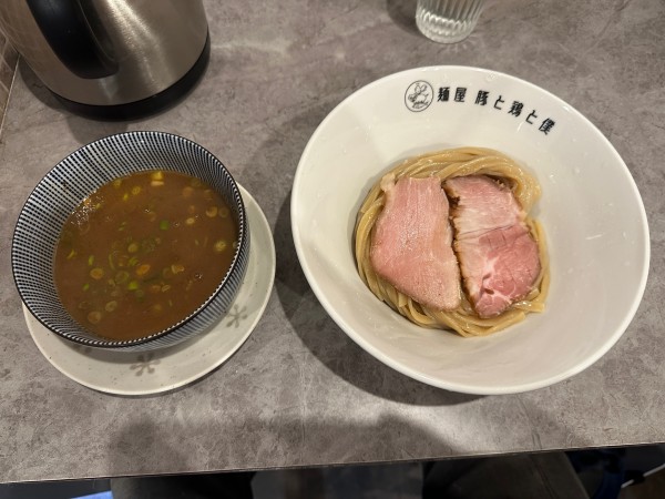 「濃厚魚介豚骨つけ麺」@麺屋 豚と鶏と僕の写真