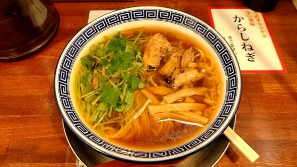 「醤油らあめん（並盛）850円」@東京らあめんタワー 芝大門本店の写真