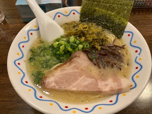 「ハイカラ麺＋辛子高菜」@横濱ハイハイ樓 新横浜店の写真