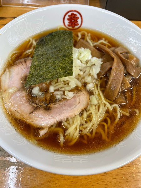 「ラーメン 卵麺」@丸幸の写真