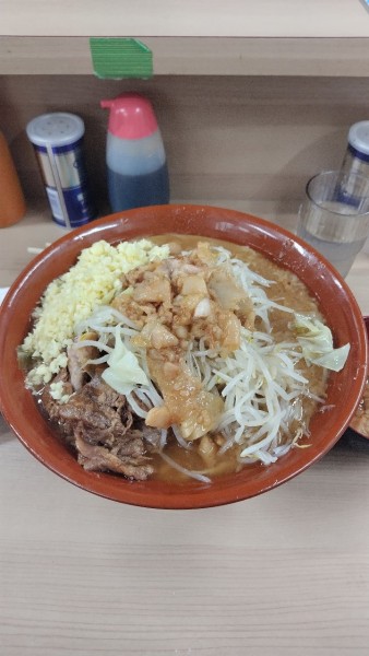 「令6·1·23ラーメン500g(1000円)」@ラーメン荘 歴史を刻め 世田谷店の写真