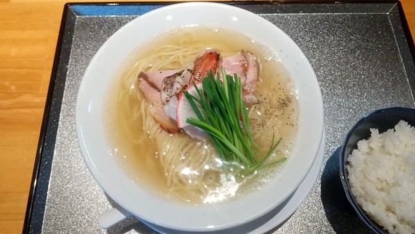 「鯛塩そば（この日限定）1500円」@麺家 たけ田の写真