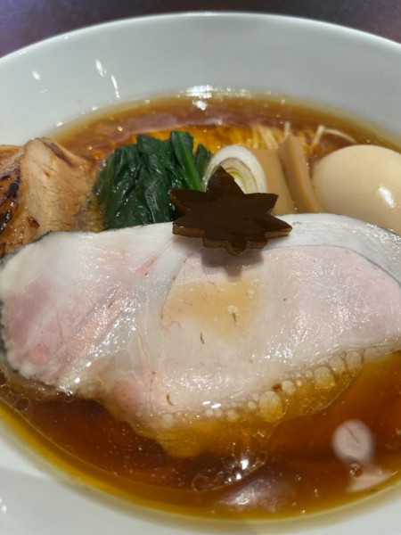 「特製中華そば　角煮ご飯」@食煅 もみじの写真