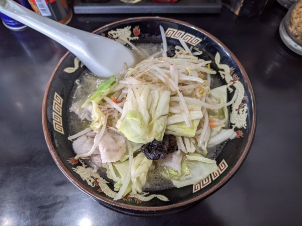 「タンメン：980円」@北海道らーめん みそ熊 築地店の写真