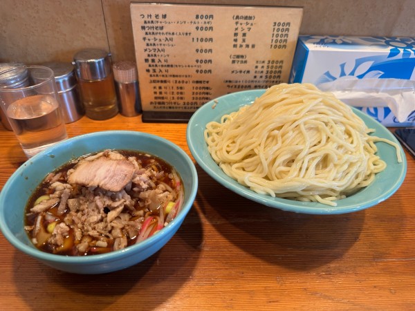 「つけそば　特盛　チャーシュー」@つけそば屋 麺楽の写真