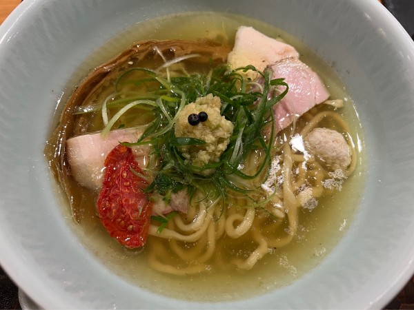 「塩そば」@饗 くろ㐂の写真