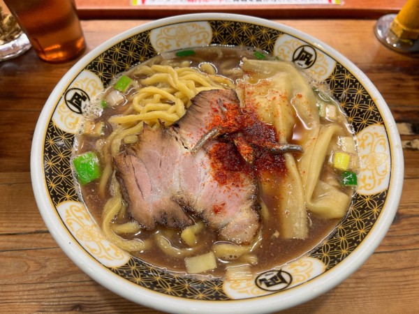 「すごい煮干しラーメン（大盛）」@ラーメン凪 大宮店の写真