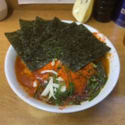 紅蓮の虎 中盛 1400円 海苔３枚 100円