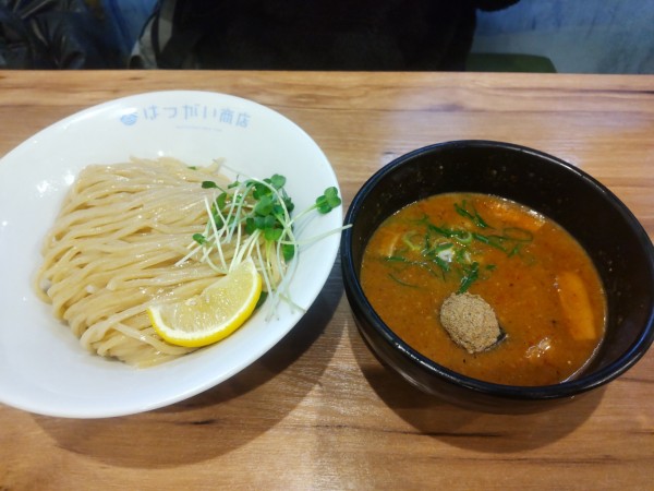 「つけ麺　中830円」@はつがい商店の写真