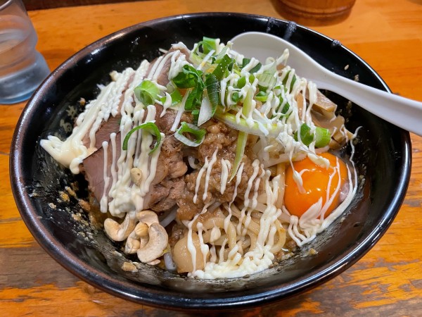 「あぶら麺（味噌）」@自家製中華そば 麺 まる井の写真