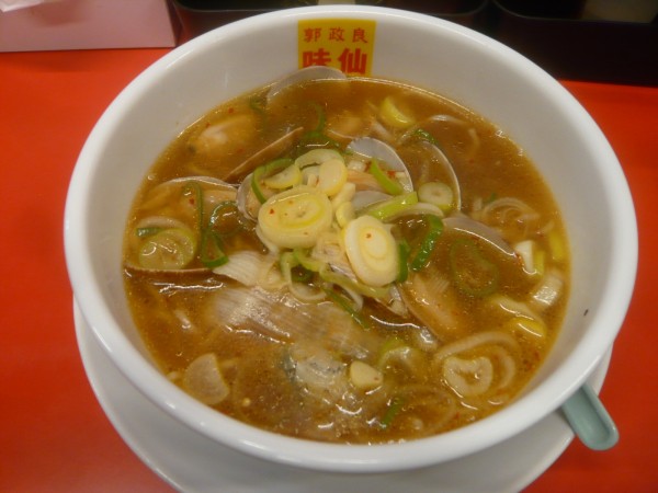 「あさりラーメン」@味仙  新橋駅前店の写真