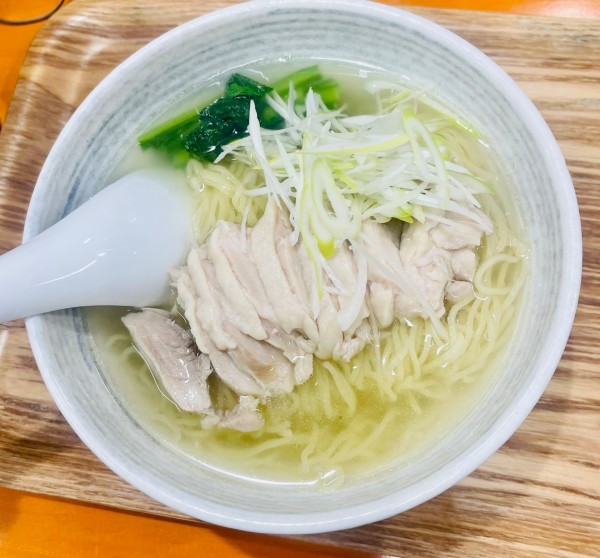 「地鶏そば950円」@金糸細麺 彩の写真