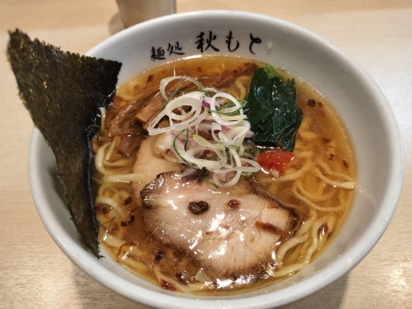 「塩らーめん　1050円」@麺処 秋もとの写真
