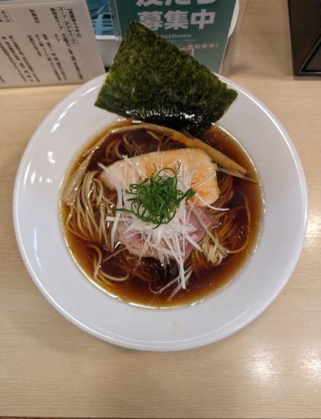 「鶏らぁめん 黒」@麺屋 いちょうの写真
