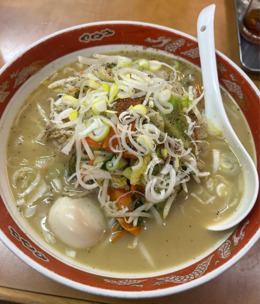 「味玉タンメン(940円)＋大盛(180円)」@十勝の写真