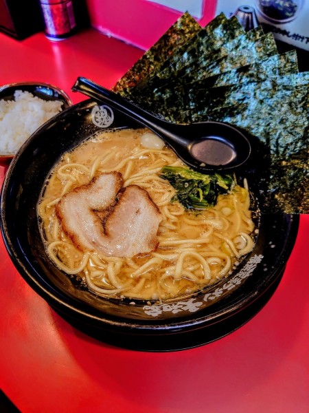「ラーメン 海苔」@横浜家系ラーメン 所沢大和家の写真