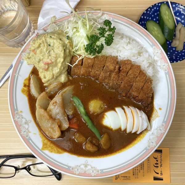 「リッチなカツカレー【辛口】」@リッチなカレーの店アサノの写真