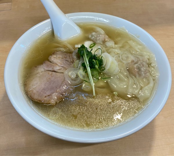 「海老ワンタンメン¥1000」@手打ち麺処 好き酒師の写真