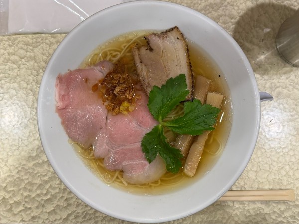 「黄金貝らーめん」@なにわ麺次郎の写真