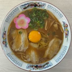 生玉子入りそば