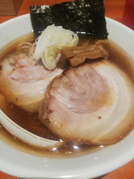 「煮干し中華」@麺酒場 まがり 八丁堀店の写真